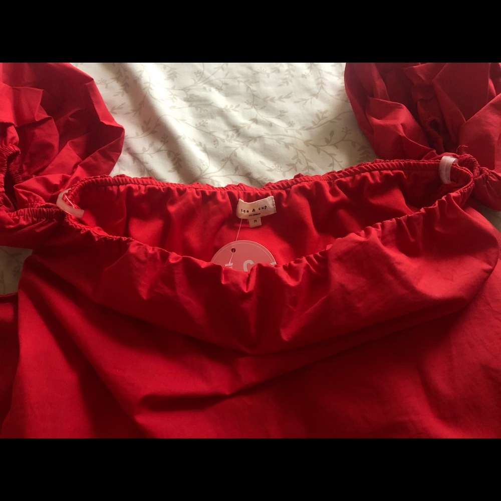 Tea & Cup Los Angeles Coral Summer Dress - Picture 5 of 5